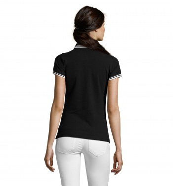 Logo trade business gifts image of: PASADENA women polo 200g